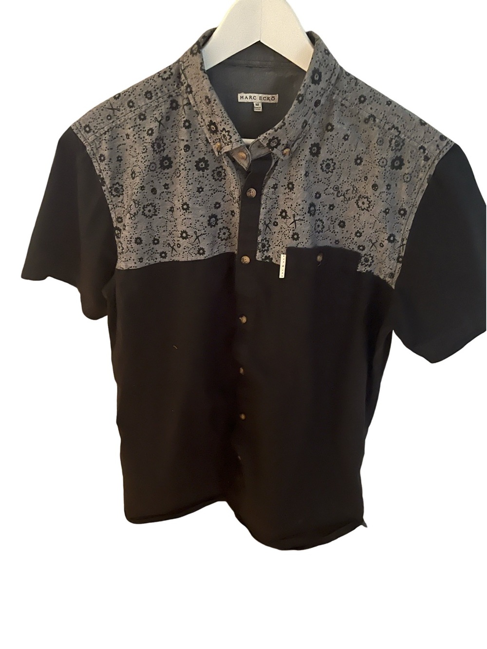 Marc Ecko Short Sleeve Shirt 100% cotton.